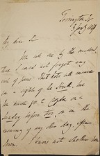 1847 Autograph Letter Signed by Historian Sir Harris Nicolas to Mr. Weigall picture