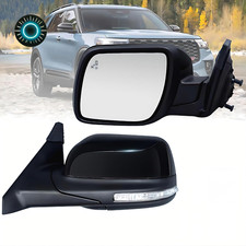 Driver Side Mirror Compatible with Ford Explorer 2011-2019 with Blind Spot Light picture