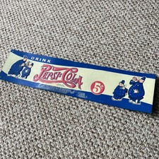 Vintage Pepsi Cola Embossed Metal Sign Keystone Cops picture