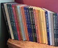 23 Vintage Automotive Quarterly Hard Cover Books 1-4 Various Volumes picture