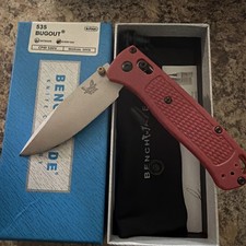 Benchmade 533-04 Mini Bugout New In Box Made In USA picture