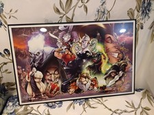 Comfort love Adam withers autographed villains framed picture picture