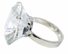 80mm/3'' Home Office Wedding Decoration Valentine's day Gift Glass Diamond Ring picture
