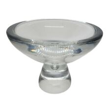 Vintage Kristaluxus Crystal Centerpiece Bowl 8