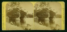 b291, Lovejoy & Foster Stereoview, # -, Dells of the Wisconsin River, 1870s picture