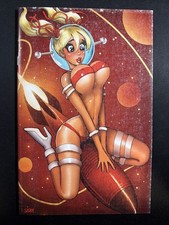 Blast-Off Girls 2022 Kickstarter Nate Szerdy Variant Pin-up Art Lower Grade *A13 picture