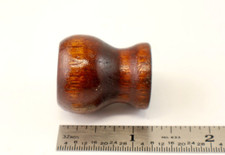 Shelton Block Plane Part: Wooden Front Knob + Brass Attaching Screw - MT Tools picture