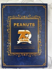 Snoopy Post Office Postcard & Pin Badge Set PEANUTS 70th Anniversary 2020 picture