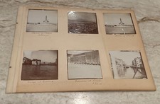 LOT (8) Antique c 1880 Italy Lucerne Florence Fiesole Sorento Rome Albumen Photo picture