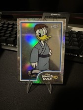 2024 Topps Chrome Disney - Donald Duck 90 Refractor 🔥 picture