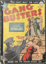 Gang Busters #1  Dec 1947  Golden Age DC Crime picture