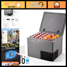 VEVOR 12 Volt Refrigerator, 42.3 QT/ 40L Car Fridge, Portable Ultra-Light EPP Fr picture
