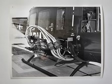 Bell YUH-1D 60-6030 Hardpoint Gun Test 1963 Huey Vintage 8x10 Factory Photo picture