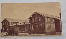 Vintage ca 1910s Camp Dodge Iowa Postcard YWCA Hostess House RPPC Ford Model T picture