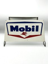Vintage Mobil Oil Pegasus Advertising Gas Oil Rack Tire Display Sign picture