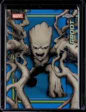 2026 Topps Chrome Marvel Comics Groot #46 Blue Refractor picture