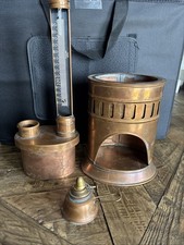 Vintage Tagliabue Petroleum Flash Tester Copper Oil Lamp Apparatus Parts Repair picture