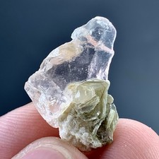 13 CT Terminated Natural Flourite Crystal with Mica From Pakistan picture