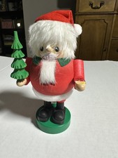 Vintage Richard Glasser RG Santa Nutcracker Seiffen Germany 7” Erzgebirge picture