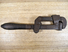 Vtg Antique 1892-1911 WALWORTH MFG Pipe Wrench RARE Design Quick Adjusting USA picture