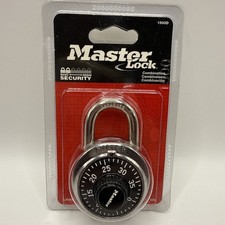 Master Lock MasterLock 1500D Original Combination Lock Padlock - Black picture