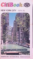 1974-75 AAA New York City CitiBook Guide Maps Ads Mid-Century Motorist picture
