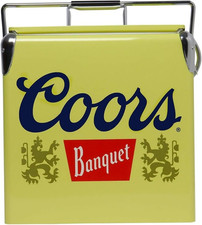 Coors Banquet Retro Cooler - Portable Ice Chest with Bottle Opener, 18 Can picture