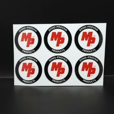 SIX 1.75 Inch BALDWIN MOTION PERFORMANCE Vintage Style DECALS, Vinyl STICKERS picture