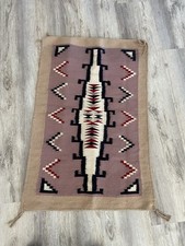 Authentic Handwoven Navajo Wool Rug Canyon de Chelly Arizona 35x22 Southwestern picture