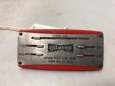 Vintage CHAMPION Feeler Taper Gauge Gage picture