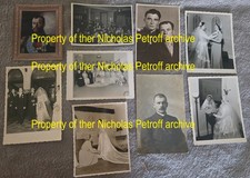 Antique Russian Imperial & Émigré Family Photos 1913-1959 Petroff Wedding Lot 9 picture