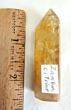 Beautiful  Citrine Polished  $30  from Zambia  23.2  grams Honey Color Rainbows picture