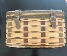 Longaberger 2007 Collectors Club American Craft Tradition Trunk Basket picture