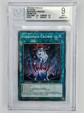 2026 YuGiOh Burst Protocol BPRO-EN067 Forbidden Crown 1st Ed Starlight BGS 9 picture