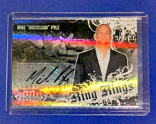2008 Donruss Americana Ring Kings Mike Pyle Autograph #'d 224/258 Super RARE UFC picture