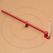 Adjustable Compass Ruler - Precision Circle Drawing for Woodworking & Drafting picture
