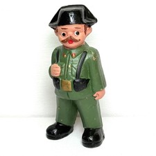 Vintage Spain 1984 Soldier Figurine Military Spanish Folk Art 3.25 Inch tall picture