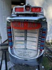 Rock-Ola vintage jukebox machine picture