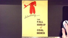 Vintage 1935 Reading Anthracite Coal Advertising Portfolio Round-Up Campaign picture