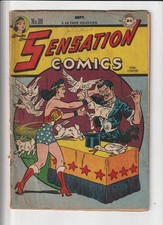 SENSATION COMICS #69 (DC Comics, 1947) VG+ ~ Wonder Woman picture