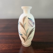 DE VILBISS Perfume Base Bottle MCM Frosted Glass West Germany No Stopper 6 Inch picture