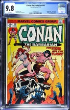 Conan the Barbarian #44 CGC 9.8 WHITE - NM/MT Marvel 1974 picture