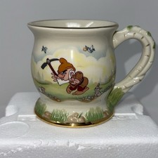 NEW LENOX Disney SNEEZY MUG Snow White Collection in BOX picture
