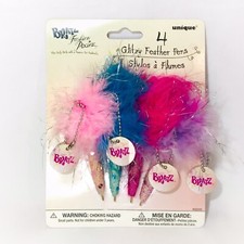 Bratz Glitzy Feather Pens 4pk picture