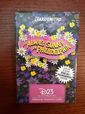 2026 D23 EXCLUSIVE CARDSMITHS IT'S ALWAYS SUNNY IN PHILADELPHIA PACK /1000 picture