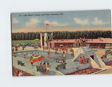 Postcard Lido Beach Casino and Pool Sarasota Florida USA picture