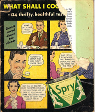 Vintage 1935 Spry Shortening 124 Recipes What Shall I Cook Today? 48 Pages Bklt picture