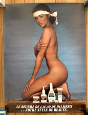 Rare Vintage Palmer’s Cocoa Butter Soap Poster 1982 E.T Browne Drug Company picture