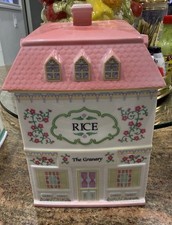 Lenox Village Rice Canister- MINT picture