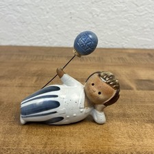 Vintage Fitz & Floyd Stoneware Boy And Balloon Figurine picture